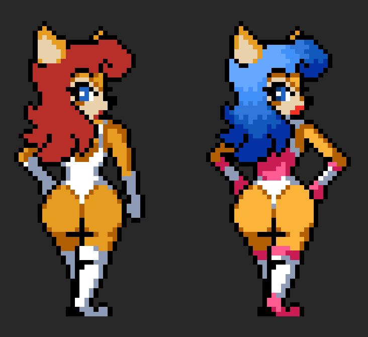 Pixelpervpete's tweet photo. Some afternoon booty sprites #pixelart #furry #pixel #furryartist https://t.co/lf6bEJGccx