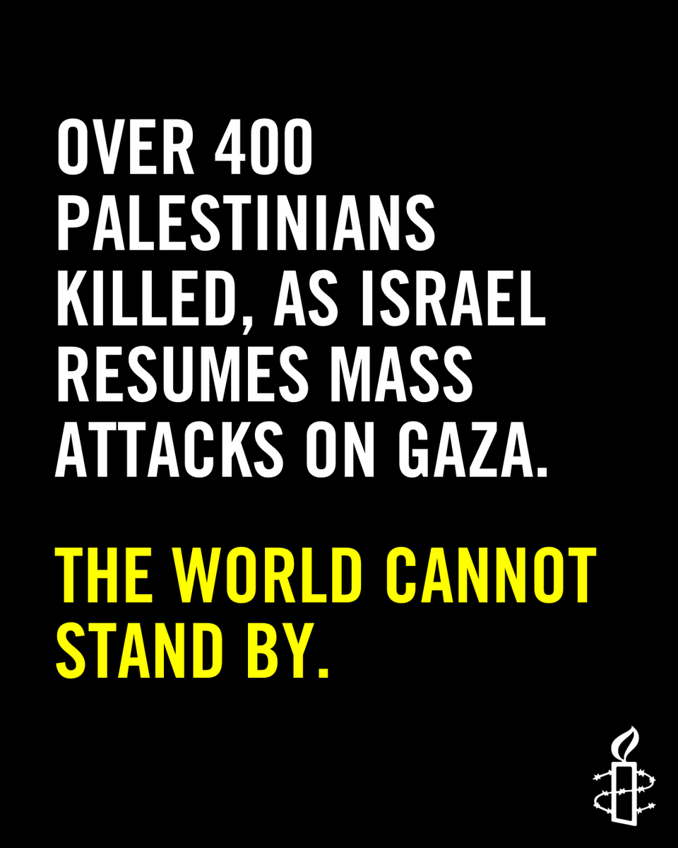 The world cannot stand by and allow Israel to continue inflicting staggering levels of death and human suffering on Palestinians in Gaza.