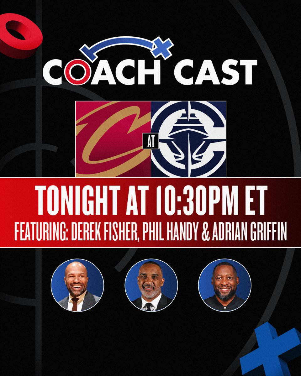 The Cavaliers visit the Clippers for the season debut of NBA CoachCast 🏀

Get expert insights, breakdowns and more with Derek Fisher, Phil Handy and Adrian Griffin, tonight at 10:30pm/et on NBA League Pass!

➡️ smart.link/bjmnsxai53njq
