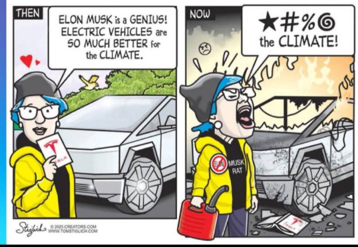 IAmZeBull's tweet image. Indeed the Elon Derangement Syndrome is spreading