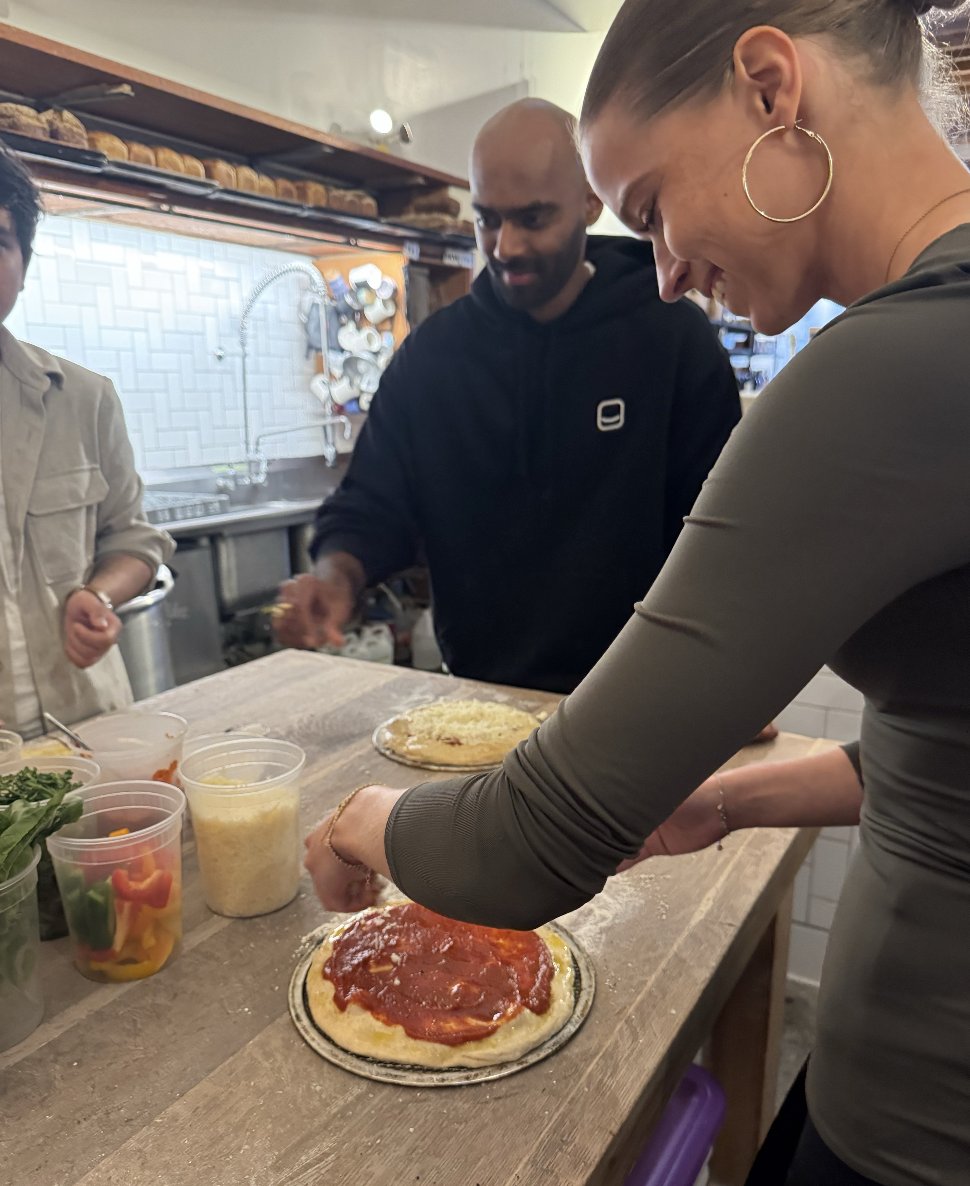 Lisa Wehden (@lisawehden) on Twitter photo Had a blast hosting our extraordinary <a href="/plymouthstreet/">Plymouth</a> community with <a href="/AmberAtherton/">ꕥ Amber Atherton</a> @patron at <a href="/TheMillSF/">TheMill</a> for sourdough pizza making. We love discovering local SF gems!
📸 <a href="/abhicvk/">Abhi</a> <a href="/Annika_Lundstrm/">Annika Lundström</a> <a href="/vaibhavk97/">Vaibhav Kumar</a> <a href="/atharva_vaidya/">Atharva Vaidya</a> <a href="/voyage_hq/">VoyageAI</a> <a href="/Georgia_Reilly_/">Georgia Reilly</a> Had a blast hosting our extraordinary <a href="/plymouthstreet/">Plymouth</a> community with <a href="/AmberAtherton/">ꕥ Amber Atherton</a> @patron at <a href="/TheMillSF/">TheMill</a> for sourdough pizza making. We love discovering local SF gems!
📸 <a href="/abhicvk/">Abhi</a> <a href="/Annika_Lundstrm/">Annika Lundström</a> <a href="/vaibhavk97/">Vaibhav Kumar</a> <a href="/atharva_vaidya/">Atharva Vaidya</a> <a href="/voyage_hq/">VoyageAI</a> <a href="/Georgia_Reilly_/">Georgia Reilly</a>