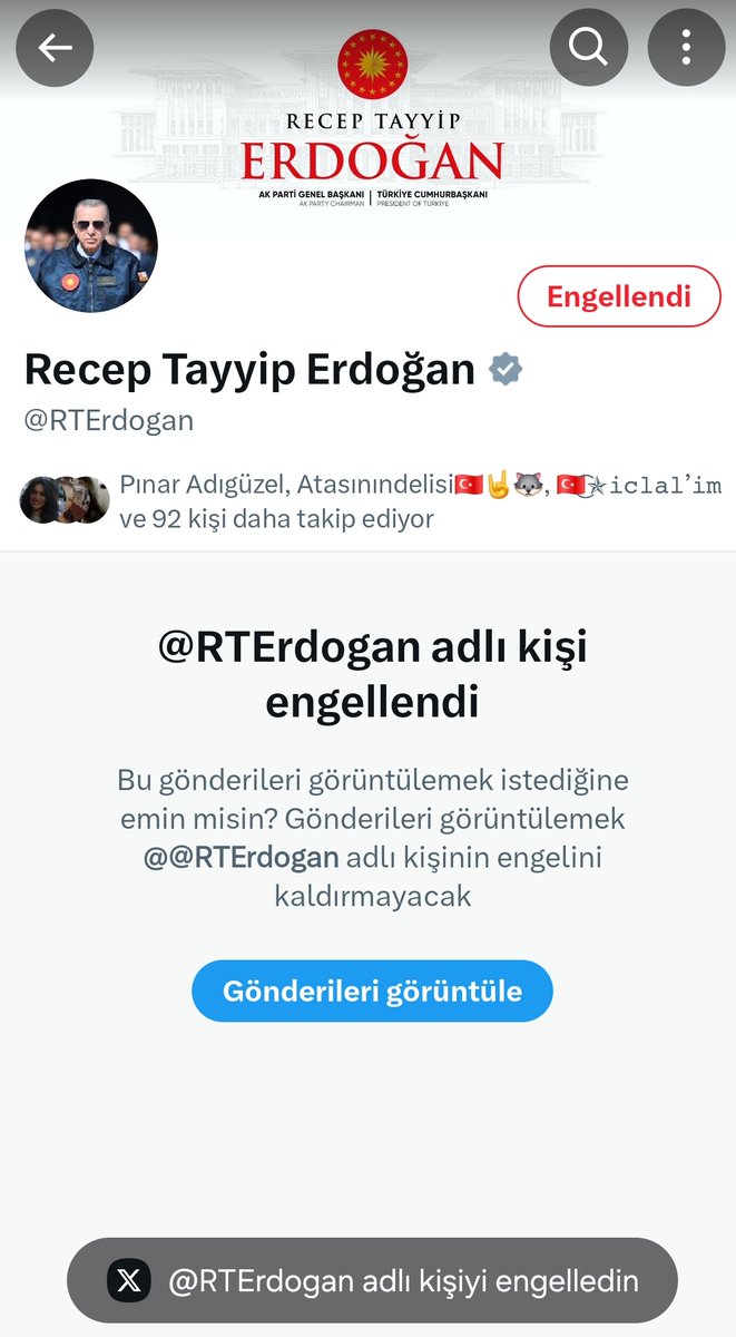#ErdoğanıEngelliyoz kampanyasına herkes davetlidir..