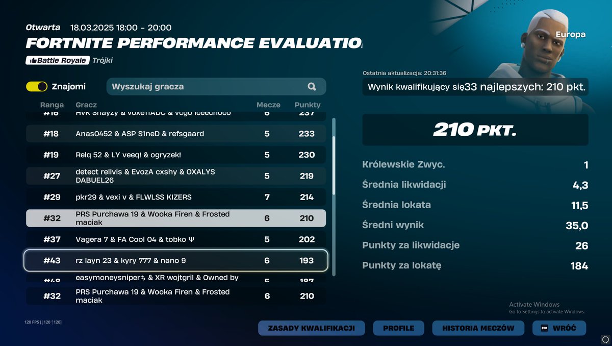 qualed eval finals w/<a href="/Purchawa32/">PRS Purchawa</a>  <a href="/MaciakFN3/">maciakfn3</a> 

<a href="/WookaEsport/">Wooka Esport</a>