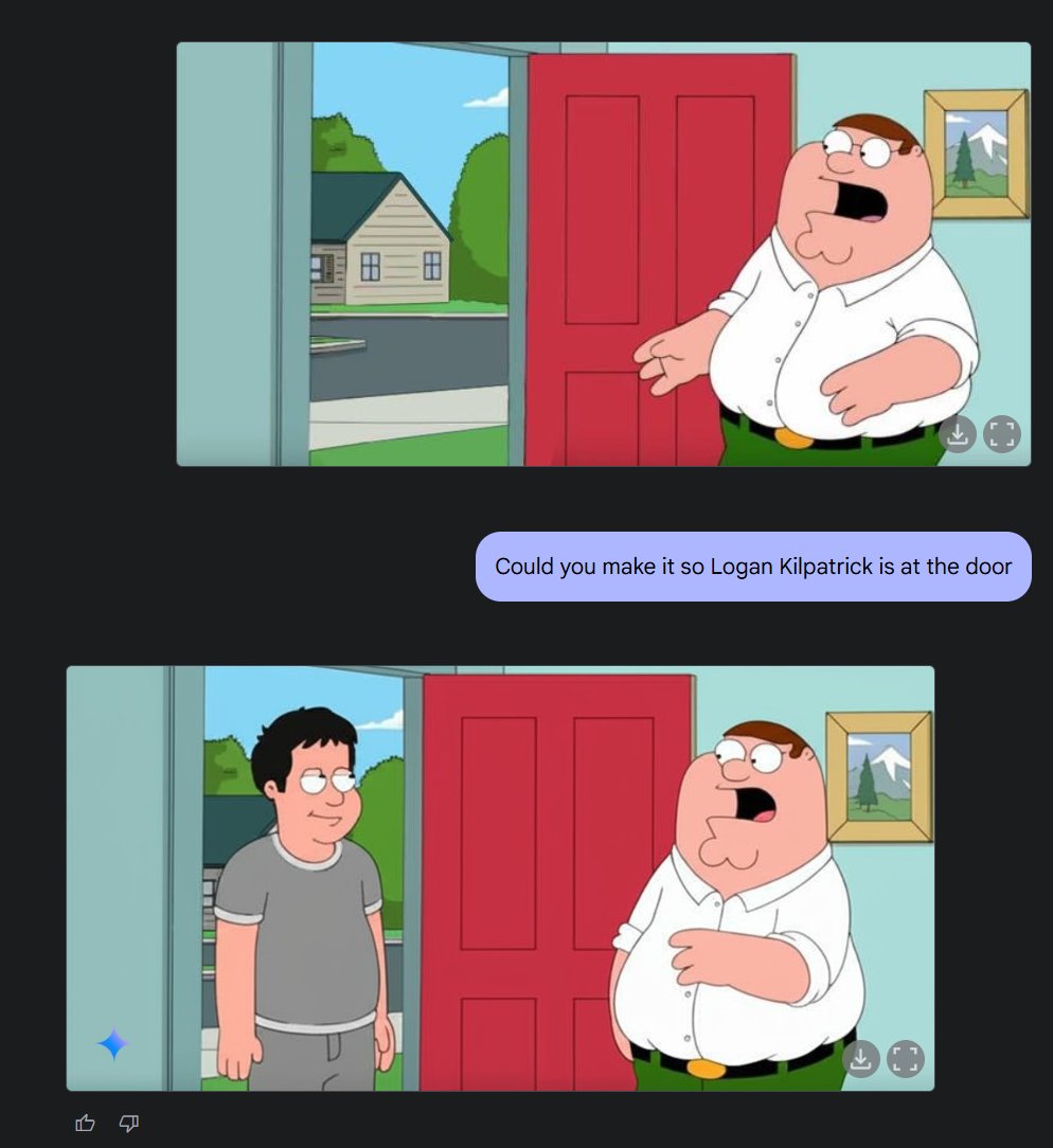 SillyTheEnemy's tweet photo. @OfficialLoganK Holy crap Lois its Logan Kilpatrick https://t.co/DNrAXpJhaF