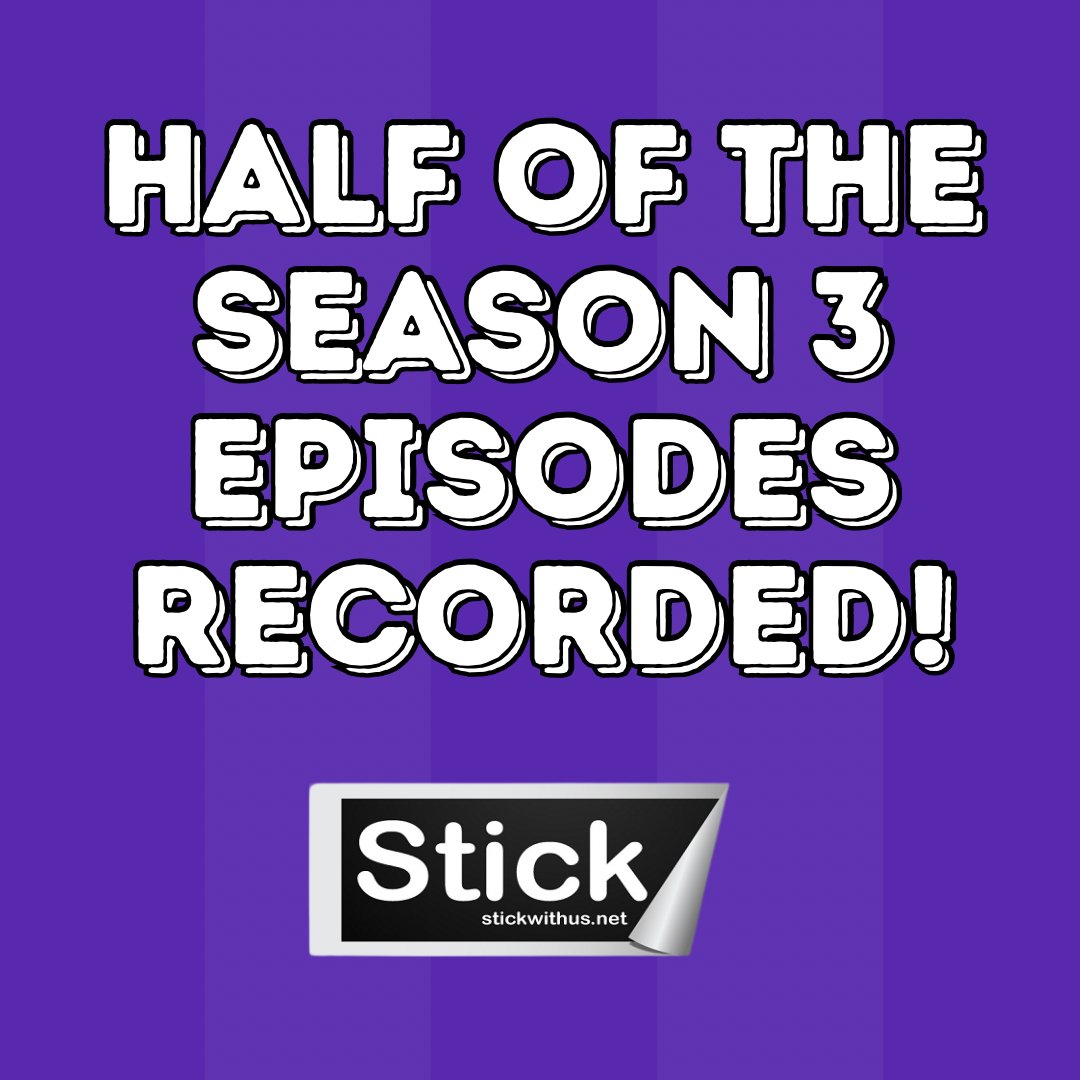 Stickwithusnet's tweet photo. We are hard at work on the new episodes! https://t.co/Ozxjams177