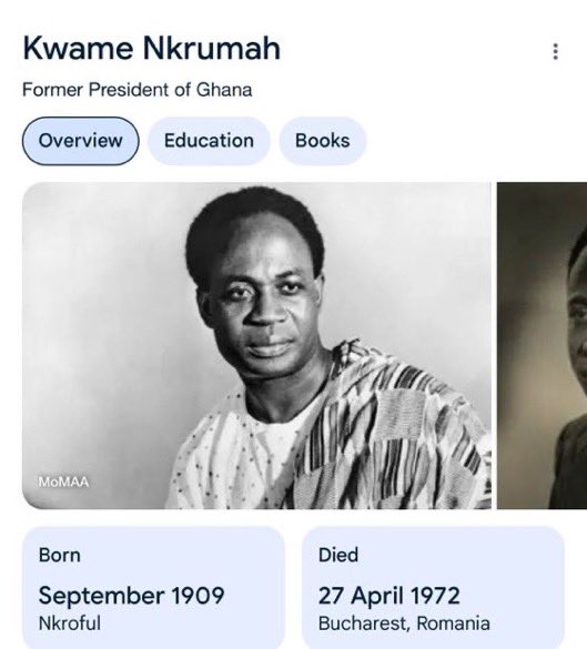 leelo5080's tweet photo. So who killed who ?? 

Na so somebody dey shout say Kotoka k!lled Nkrumah…. 😔😔 https://t.co/E6KVMsL9C3