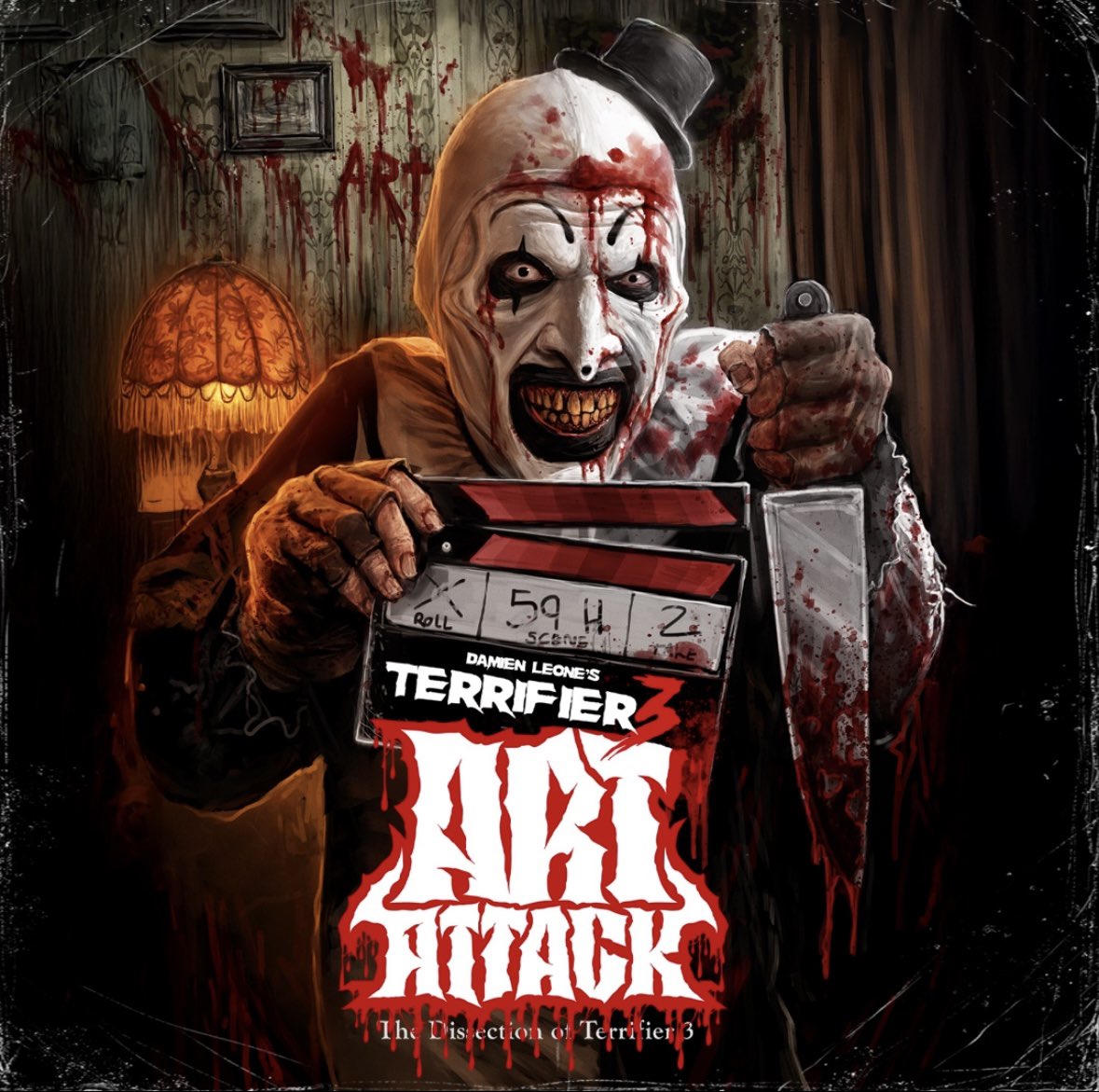 joelascola's tweet image. ART ATTACK! THE DISSECTION OF TERRIFIER 3 is now streaming on @ScreamboxTV! This was an incredible project to be a part of and an honor to be a DoP. Had an amazing time on set with everyone &amp;amp; was welcomed with open arms! Check out the doc now! #terrifier3 #HorrorCommunity