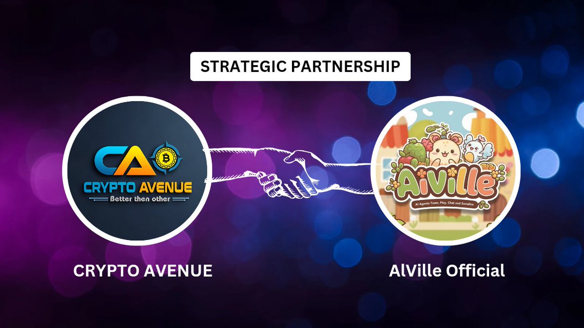 🚀 𝖯artnership 𝖠nnouncement:

🤝Exciting Partnership Alert! As part of our ongoing commitment to innovation, Project is proud to announce a strategic partnership 
with <a href="/aivillebot/">AIVilleWorld</a> 

AI Ville is the first farm simulation game that combines AI agents with virtual social