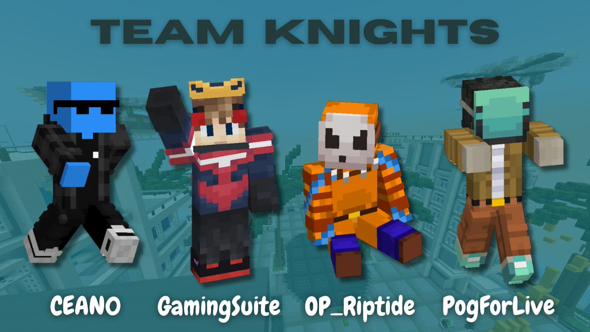 You can probably hear them coming..

Team Knights
<a href="/CEAN0notreal/">CEAN0</a> <a href="/GamingSuit76/">Gaming Suit</a> <a href="/OP_Riptide7/">Riptide</a> PogForLive