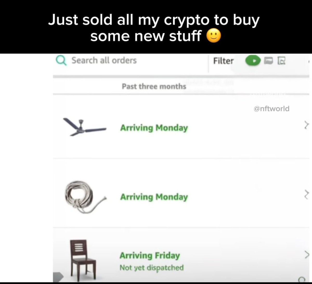 CryptoCrashouts's tweet photo. I feel this to the fullest extent 🫨 https://t.co/ooXIGmu3YT