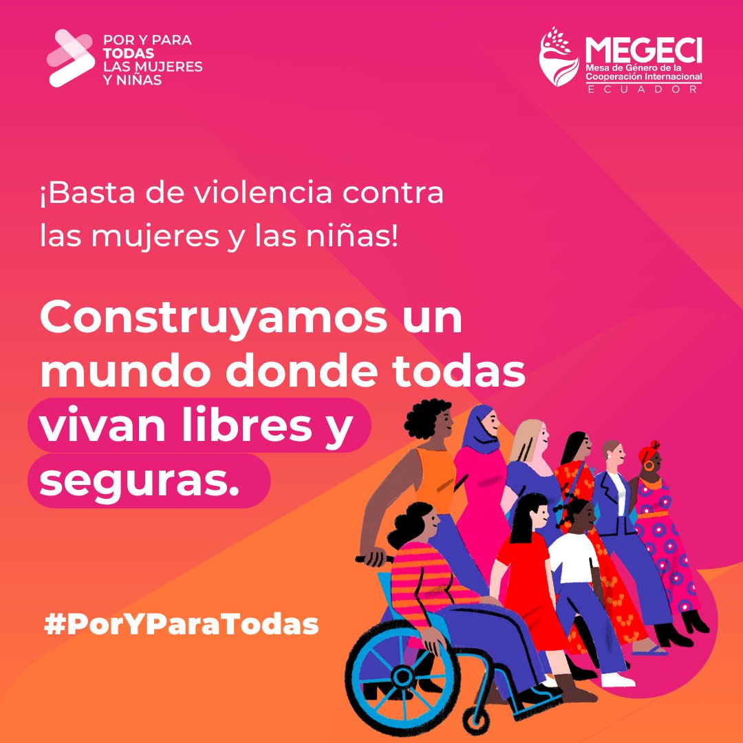 MEGECIEcuador's tweet image. 💜 Un presente seguro garantiza un futuro libre de violencia.

Construyamos juntas un mundo donde todas vivan con libertad y dignidad. Cada paso hacia la igualdad es un paso hacia la seguridad.  ✊🏽✨

#PorYParaTodas #MEGECIEc