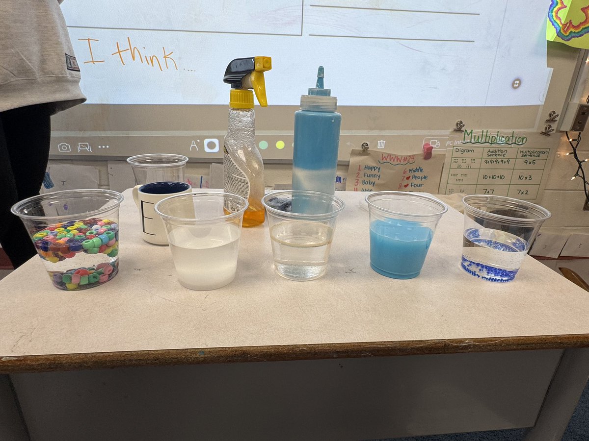 Ms.Burri (@msburriocsb) on Twitter photo Today in grade 2 we experimented mixing solids and liquids! We made predictions about what we thought would whappen then wrote and drew our final results! We can’t wait to check on the orbeez tomorrow. 🧪👩🔬 #OcsbScience #OcsbCollaboration <a href="/StClareOCSB/">St. Clare School</a> Today in grade 2 we experimented mixing solids and liquids! We made predictions about what we thought would whappen then wrote and drew our final results! We can’t wait to check on the orbeez tomorrow. 🧪👩🔬 #OcsbScience #OcsbCollaboration <a href="/StClareOCSB/">St. Clare School</a>