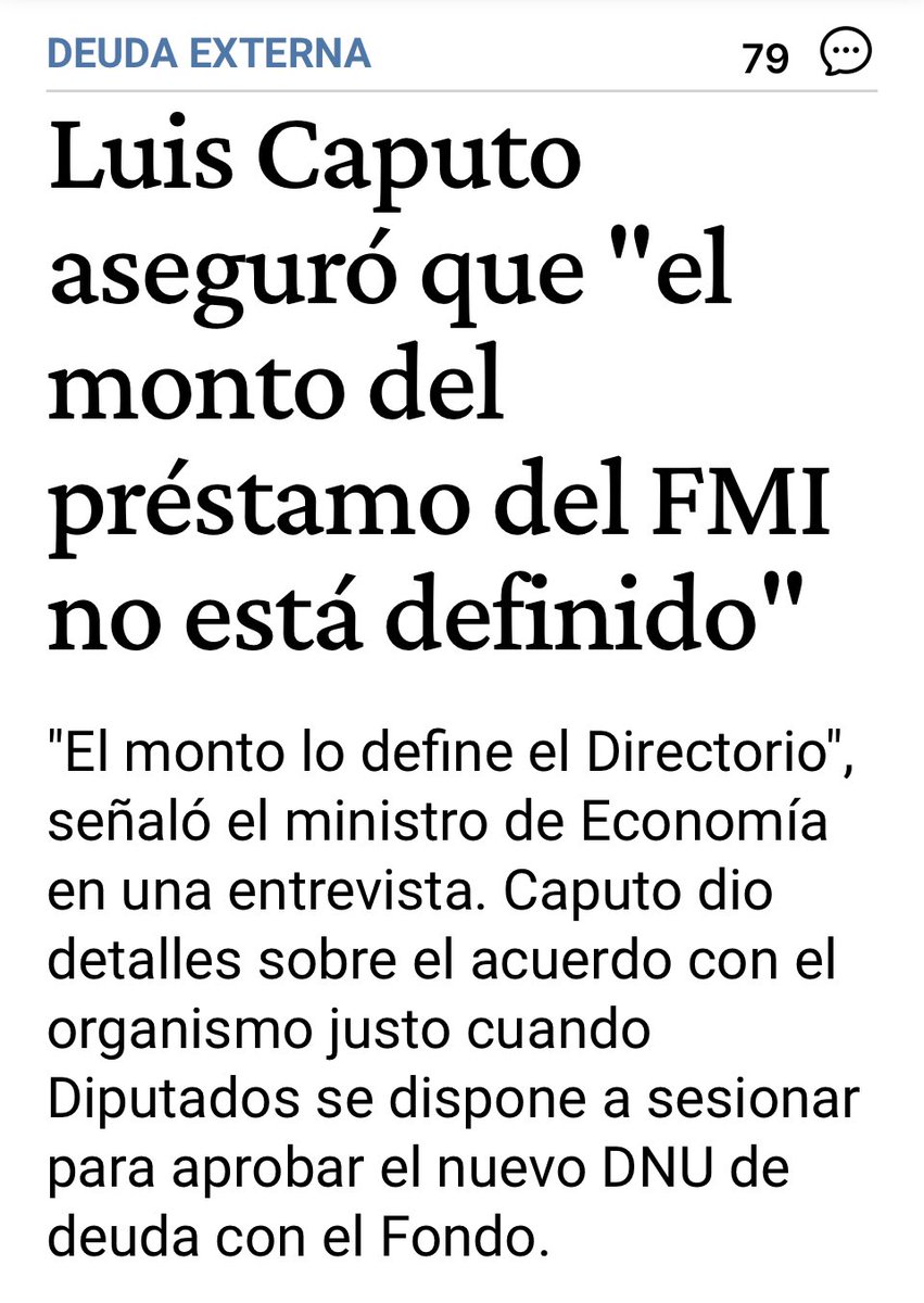 verbicfrancisco's tweet photo. FMI, DNU, MISTERIOS

Si no conocen el número, ¿cómo hicieron el dictamen sobre impacto en balanza de pagos exigido por el art. 61 de la LAF? 

Dictamen previo, obligatorio y con su ausencia sancionada expresamente con nulidad e inoponibilidad  (conforme art. 64 de la misma ley)? https://t.co/aR2yWAEwMj