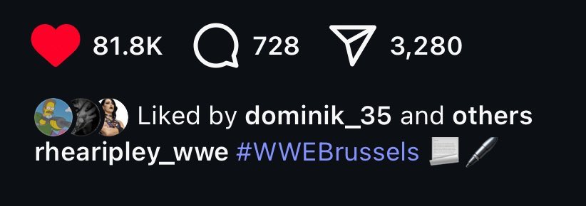 Are we looking at this correctly? 
-
#RheaRipley 
#DOMINIKMYSTERIO #wwe 
<a href="/RheaRipley_WWE/">RheaRipley_WWE</a> <a href="/DomMysterio35/">Dominik</a>