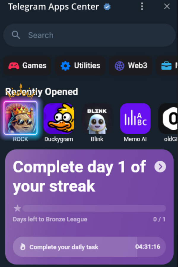 🚀 We're on Telegram Apps Center! 🚀

🔥 Big news for our community! We've made a huge step forward and are now officially listed on the Telegram Apps Center!

🔗 Check it out here: t.me/tapps_bot/cent…

🎁 10,000 FREE PASSES for Early Players!
Gain exclusive benefits with a