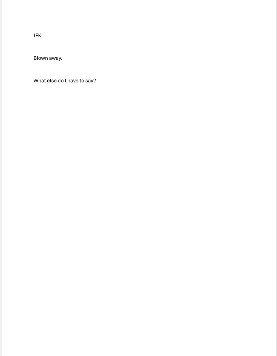 I got the JFK files, but this was it in its entirety.