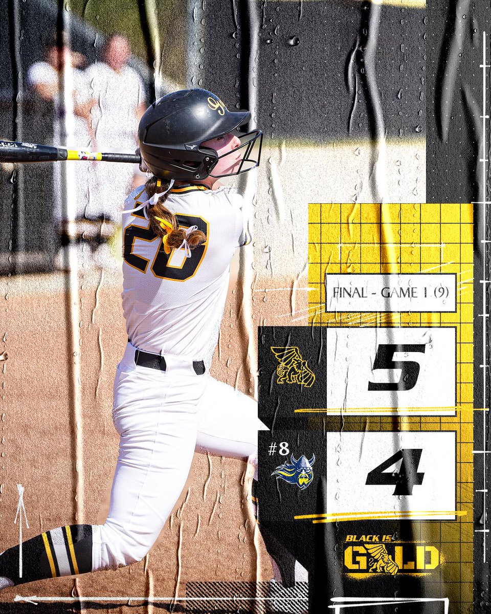 Griffons Win! 🔔

A thriller in extra innings to take down #8 Augustana in game one!

Game two will start shortly from Sioux Falls. 

#BlackisGold🔔