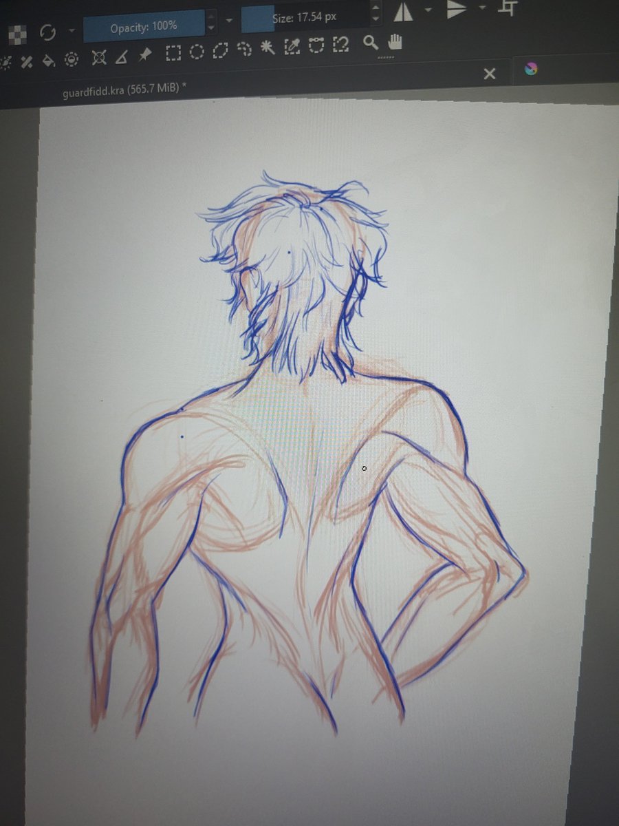 Bixroco1's tweet photo. Anatomy study goes hard for #guardfiddleford @Skeptiql_ is the creator of that AU https://t.co/kzsFUg5cbo