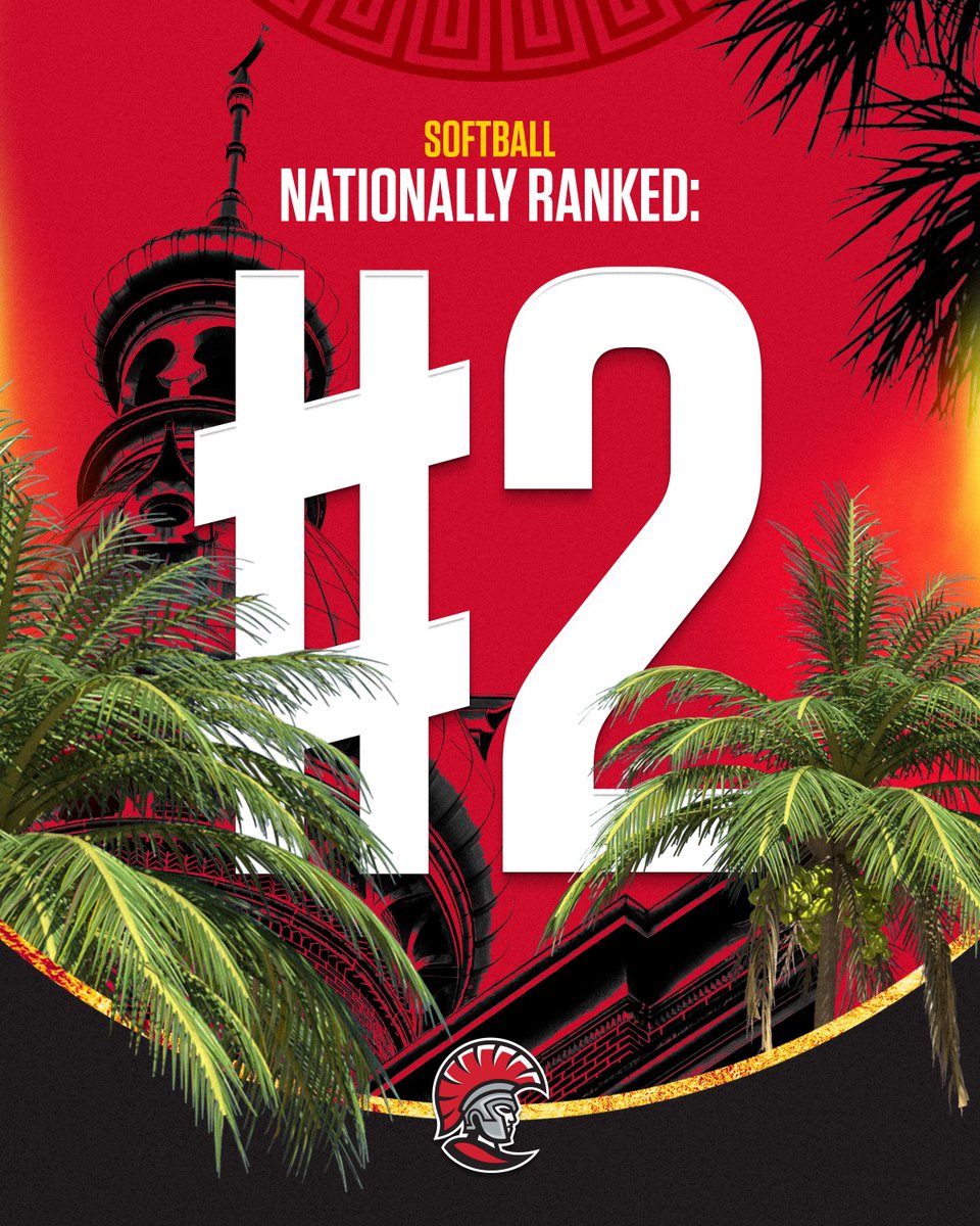 Tampa Softball (@utampasoftball) on Twitter photo Still here‼️
Spartans ranked No. 2 in <a href="/NFCAorg/">National Fastpitch Coaches Association</a> Coaches Poll🥎
#TampaSoftball #StandAsOne🛡️ Still here‼️
Spartans ranked No. 2 in <a href="/NFCAorg/">National Fastpitch Coaches Association</a> Coaches Poll🥎
#TampaSoftball #StandAsOne🛡️