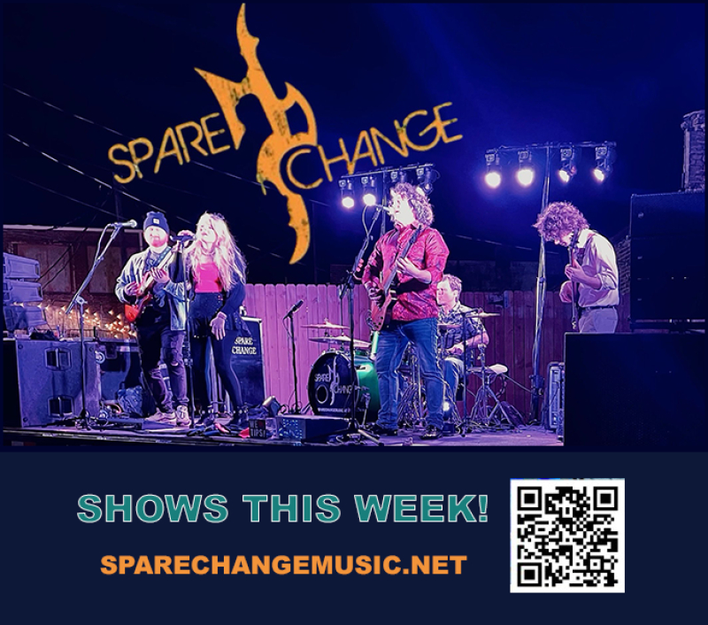 Here is the Spare Change public show lineup this weekend!

21st - River Jam Concert Series (Smithfield, NC) 7pm

For more details: linktr.ee/sparechangemus…
Hope to see you this weekend!

#SpareChange #SpareChangeMusic #upcomingshows