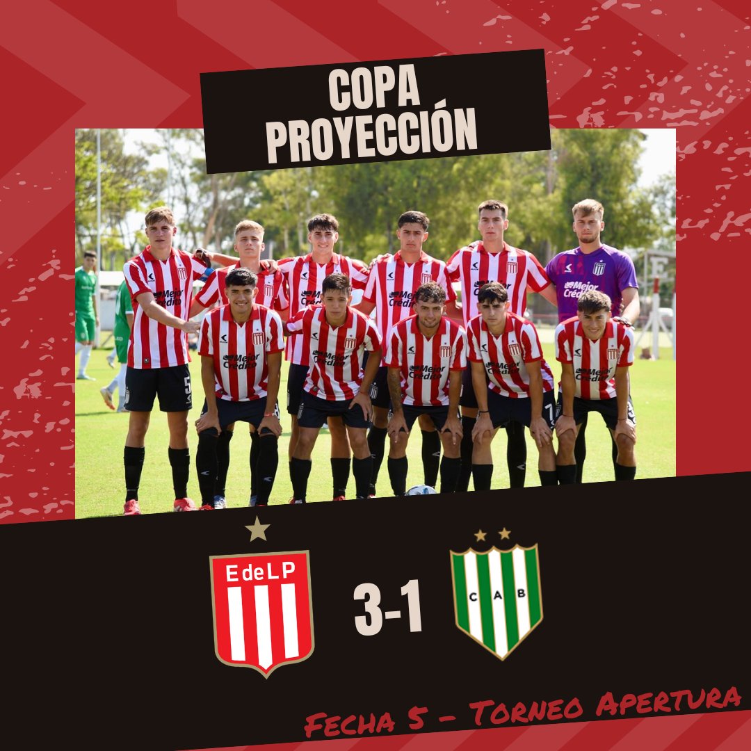 Locurapinch7's tweet photo. OTRA VICTORIA PARA LOS PIBES

Estudiantes derrotó, por 3 a 1, a Banfield por la quinta fecha del Torneo Proyección, en la Zona A, disputado en el Country Club de City Bell.

⚽ Faustino Messina, Lucas Cornejo y Mikel Amondarain.

#estudiantesdelaplata #Estudiantes #edlp #edlp🇦🇹 https://t.co/b6lfXrFvbi