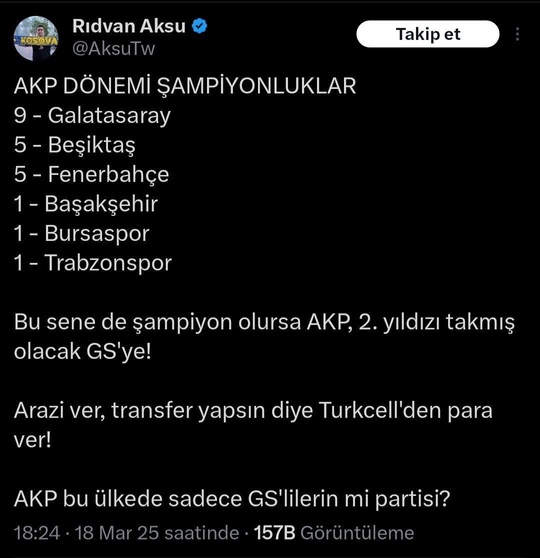 Allah kimseyi fenerliler kadar aptal yapmasın aq kapı kapı sikik partilerin kapısını çalanda siz değildiniz değilmiş @AksuTw