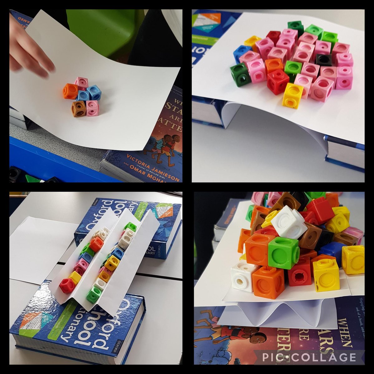 In Dat, year 5 made beam and arch bridges using thin card. <a href="/kapowprimary/">Kapow Primary</a>