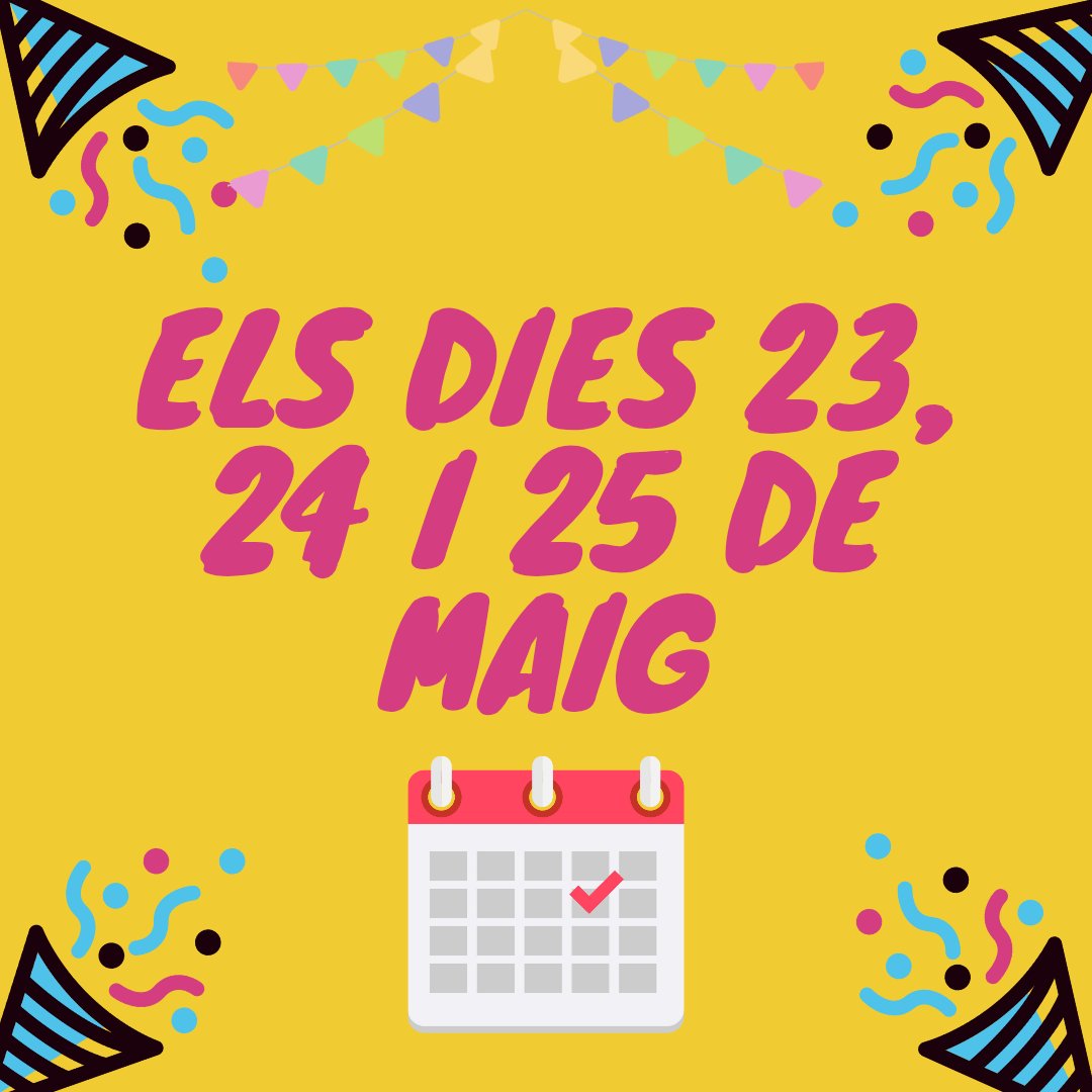 Tenim una sorpresa per donar-vos!! Llegiu les imatges i descobrireu què és!!
Fa unes setmanes q estem de preparatius !!🎉🎉