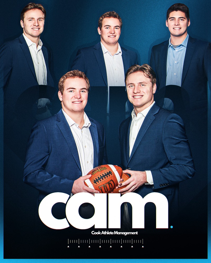 Excited to announce the launch of Cook Athlete Management - your strategic partner in elevating your brand and maximizing your impact. At CAM we’re here to help you dominate both on and off field, because while trying is great, Winning Does Matter more. 

#NIL #WinningDoesMatter