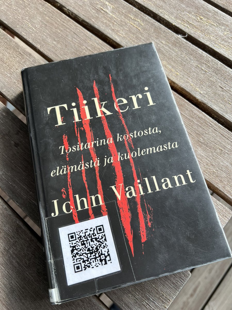 The first Tiger book I’ve read that was not about the golfer. Thought-provoking, thank you <a href="/JohnVaillant/">John Vaillant</a> for the story.