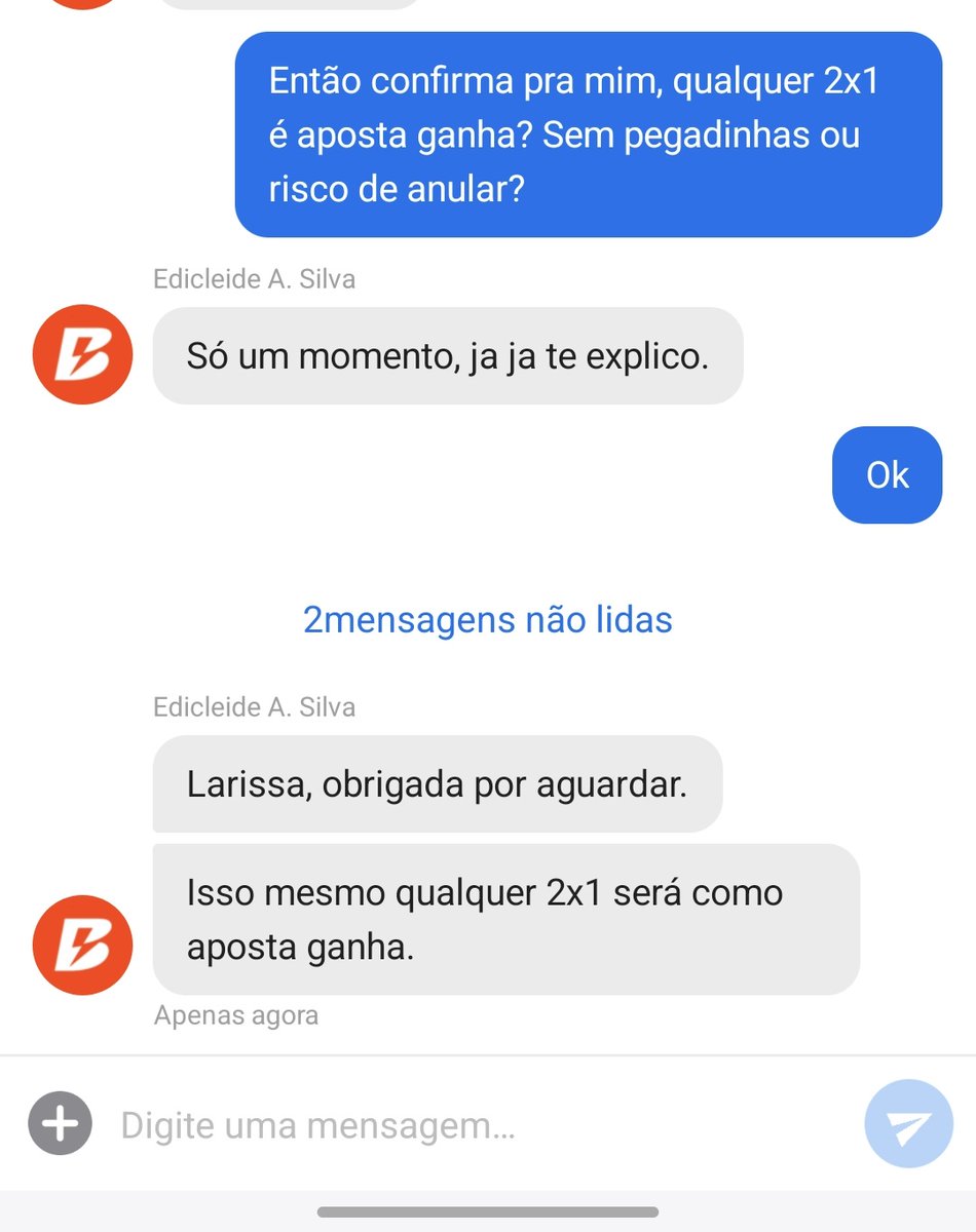thelarissaab's tweet photo. @MTips01 Falei com o suporte mais cedo, vamos ver qual vai ser da betano se caso bata https://t.co/Y95lQcCW2k