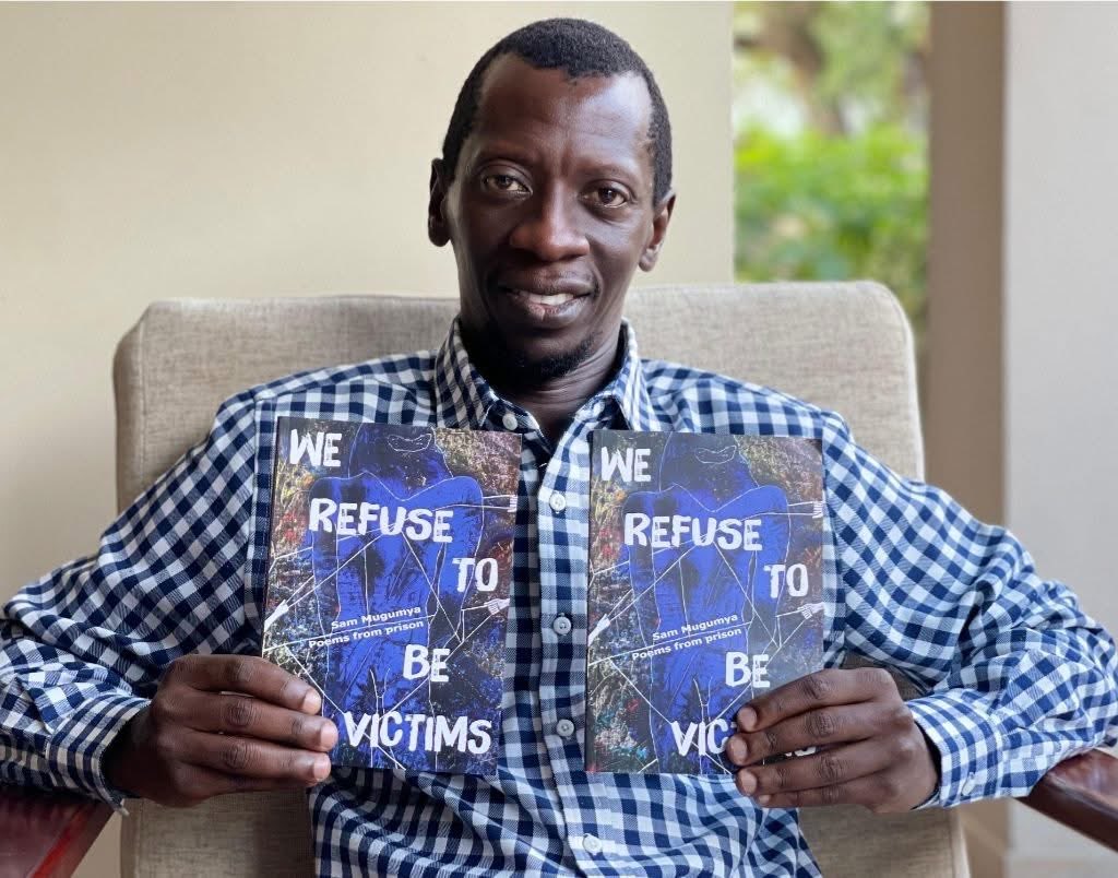samwhereinafric's tweet image. When you incarcerate a writer you’ve set them free!
So proud of you ⁦⁦@SamMugumya⁩ #PoliticalPrisoners #PoetryWithPurpose #WeRefuseToBeVictims