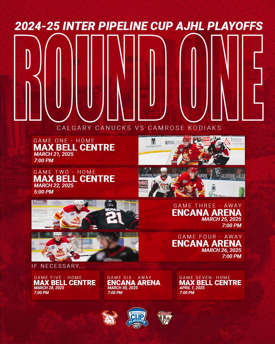 Calgary Canucks (@calgary_canucks) on Twitter photo Mark your calendars. Playoff hockey is here.
Donโt miss your chance to be part of the action. Lock in your tickets and be the difference-maker in the stands!
๐๏ธ - tickets.calgarycanucks.ca Mark your calendars. Playoff hockey is here.
Donโt miss your chance to be part of the action. Lock in your tickets and be the difference-maker in the stands!
๐๏ธ - tickets.calgarycanucks.ca