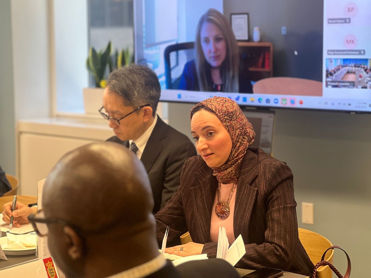 Denmark in UN NY🇩🇰 (@denmark_un) on Twitter photo .<a href="/UN/">United Nations</a> peace operations have been an indispensable tool for peace and security for over 75 years. How should they evolve to be fit-for-future?
Today, <a href="/Denmark_UN/">Denmark in UN NY🇩🇰</a> 🇩🇰, <a href="/ROK_Mission/">Republic of Korea Mission to the UN🇰🇷🇺🇳</a> 🇰🇷 and <a href="/PakistanUN_NY/">Permanent Mission of Pakistan to the UN</a> 🇵🇰 convened a roundtable to take stock, learn, and look to the future. #DKonUNSC .<a href="/UN/">United Nations</a> peace operations have been an indispensable tool for peace and security for over 75 years. How should they evolve to be fit-for-future?
Today, <a href="/Denmark_UN/">Denmark in UN NY🇩🇰</a> 🇩🇰, <a href="/ROK_Mission/">Republic of Korea Mission to the UN🇰🇷🇺🇳</a> 🇰🇷 and <a href="/PakistanUN_NY/">Permanent Mission of Pakistan to the UN</a> 🇵🇰 convened a roundtable to take stock, learn, and look to the future. #DKonUNSC
