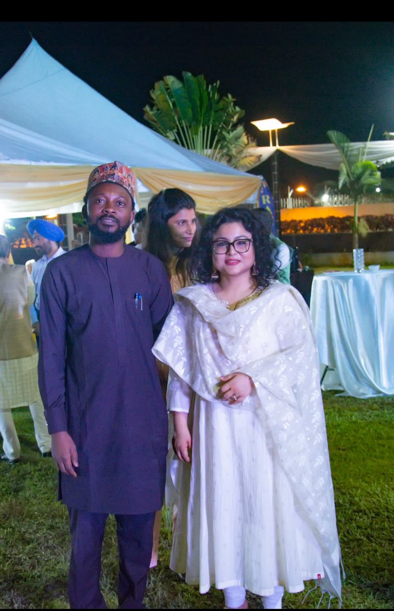 MP_Muye's tweet photo. On Monday, I had the privilege of representing my boss, the Niger North Senator, and Chairman, Senate Committee on Foreign Affairs, Distinguished Senator @Abusbello at an Iftar dinner hosted by the Indian High Commission to Nigeria, Ms. Vartika Rawat. The gathering reflected the strong diplomatic ties between Nigeria and India, built on mutual respect, cooperation, and shared values. On behalf of my boss, I extend his best wishes to the Indian High Commission and appreciation for their efforts in fostering deeper bilateral relations. The spirit of Ramadan goes beyond Iftar; it is a moment of unity, reflection, and strengthened partnerships, and my boss recognizes the significance of such engagements in bringing our nations closer.