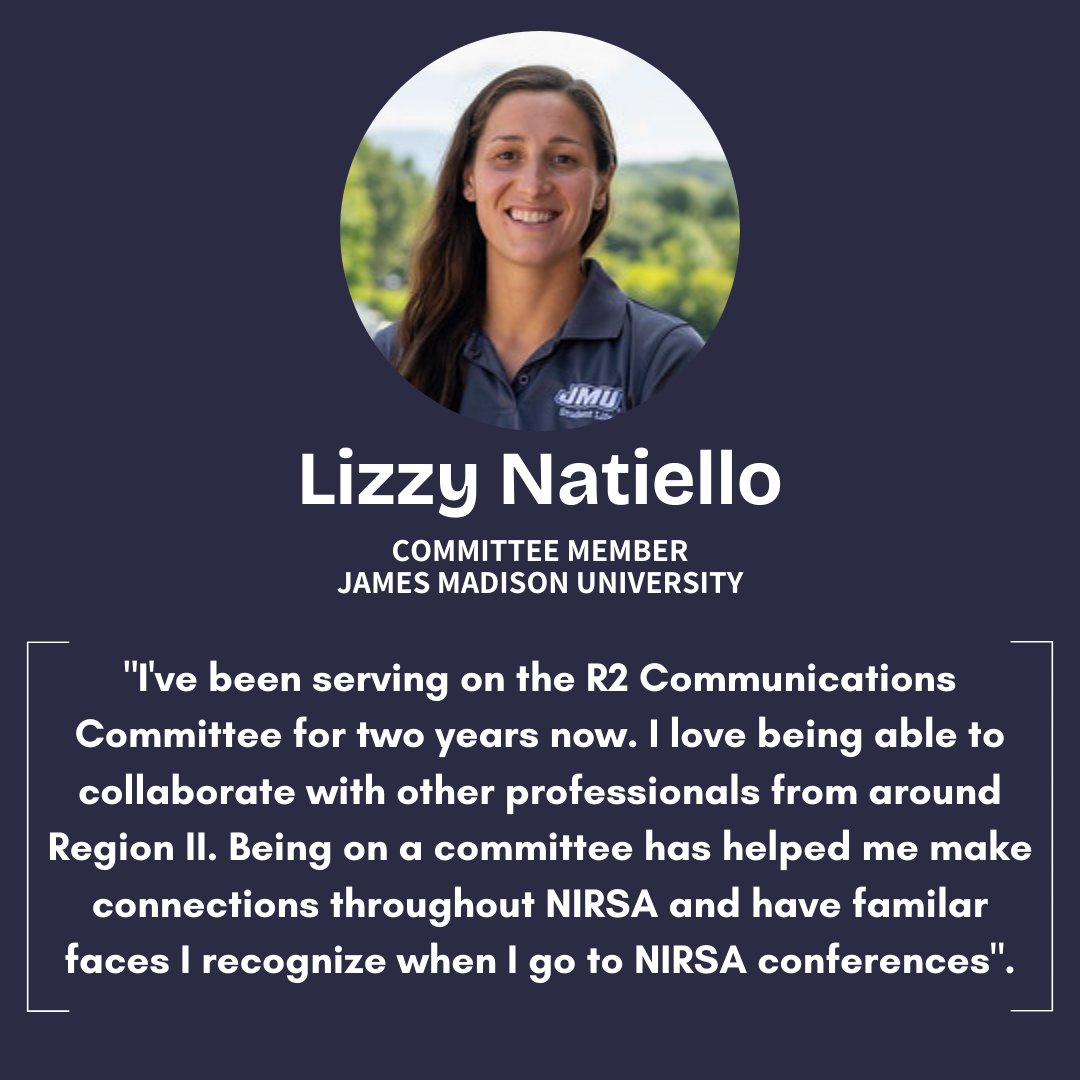 NIRSA Region II tweet media