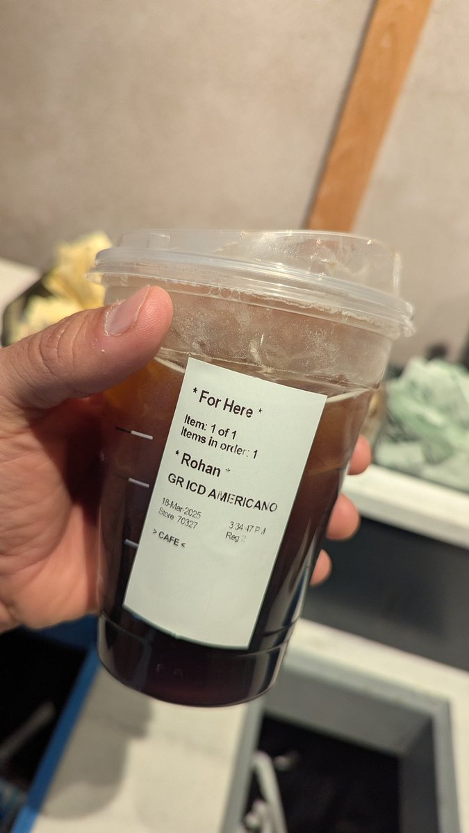 C'mon <a href="/Starbucks/">Starbucks</a> ... Is It that hard?! Iclike Rohan though.