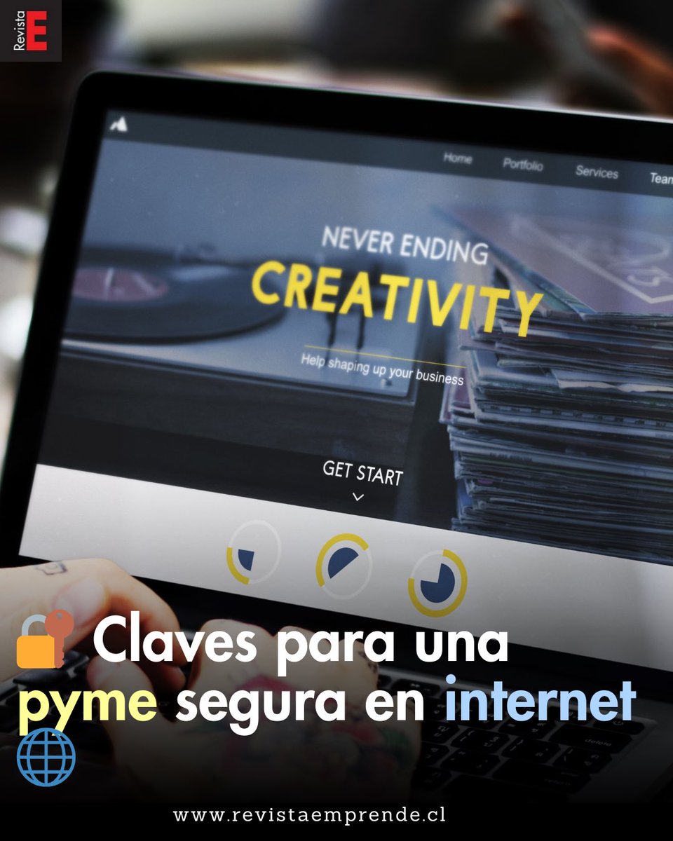 🔐 Claves para una página web segura para tu pyme 🌐 

Sigue leyendo en:
revistaemprende.cl/?p=33099
Y no olvides seguirnos en nuestras redes sociales!:
FB: RevistaEmprende
IG: <a href="/revistaemprende/">Isabel Garcia</a>.cl

#Pymes #Ciberseguridad #SEO