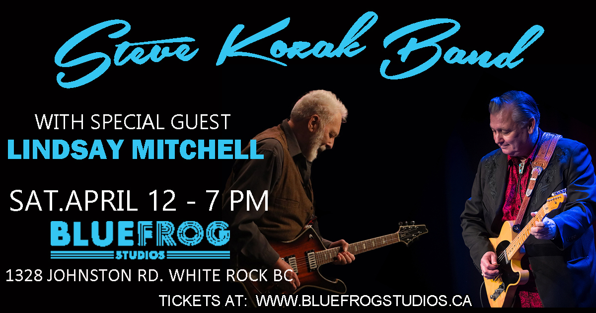 Steve Kozak &amp;amp; Lindsay Mitchell at Blue Frog showhub.ca/show/steve-koz…