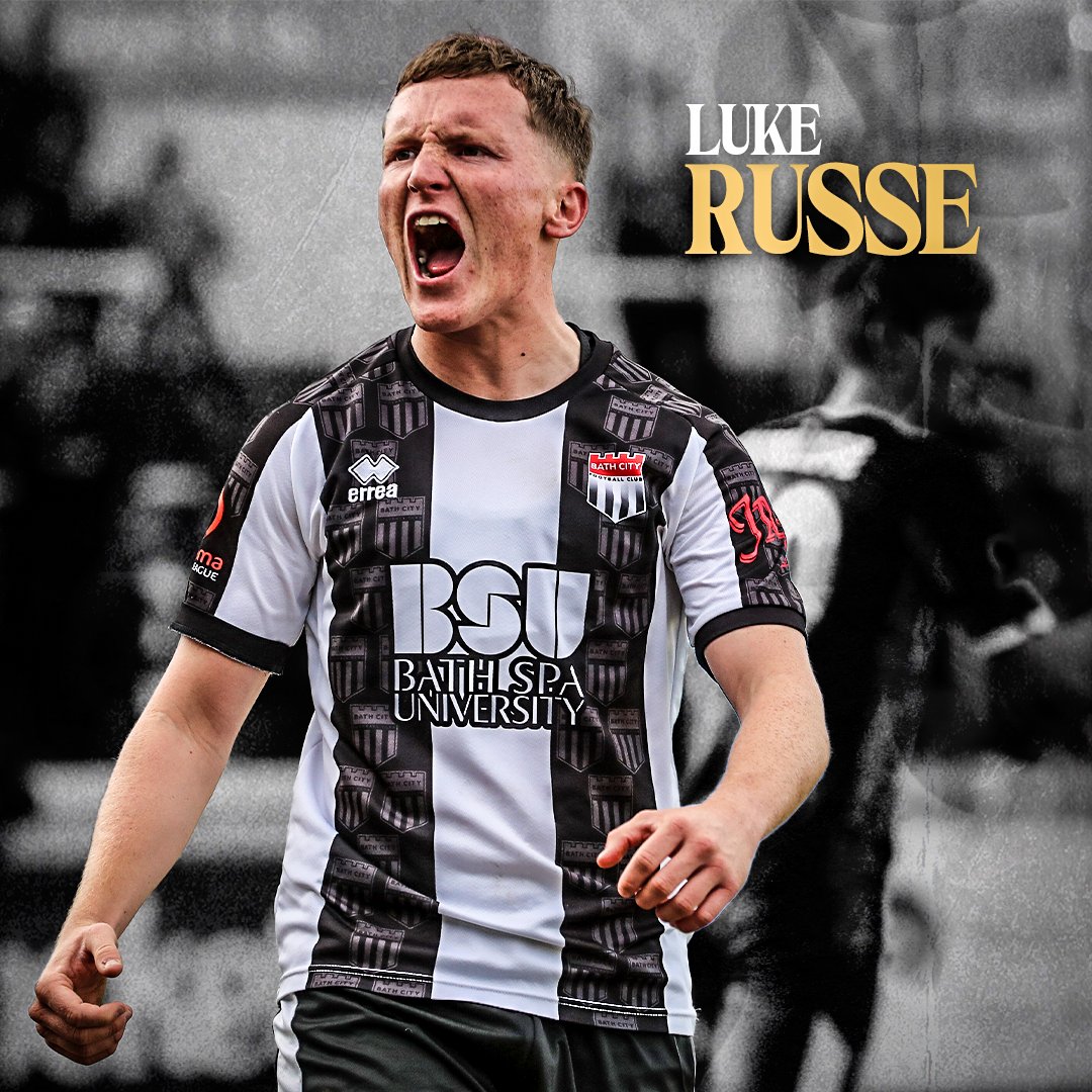🤝 We're delighted to announce that midfielder Luke Russe has agreed an extension to his Bath City contract. 

⚫️⚪️ #Romans | <a href="/lukerussey19/">LR</a>