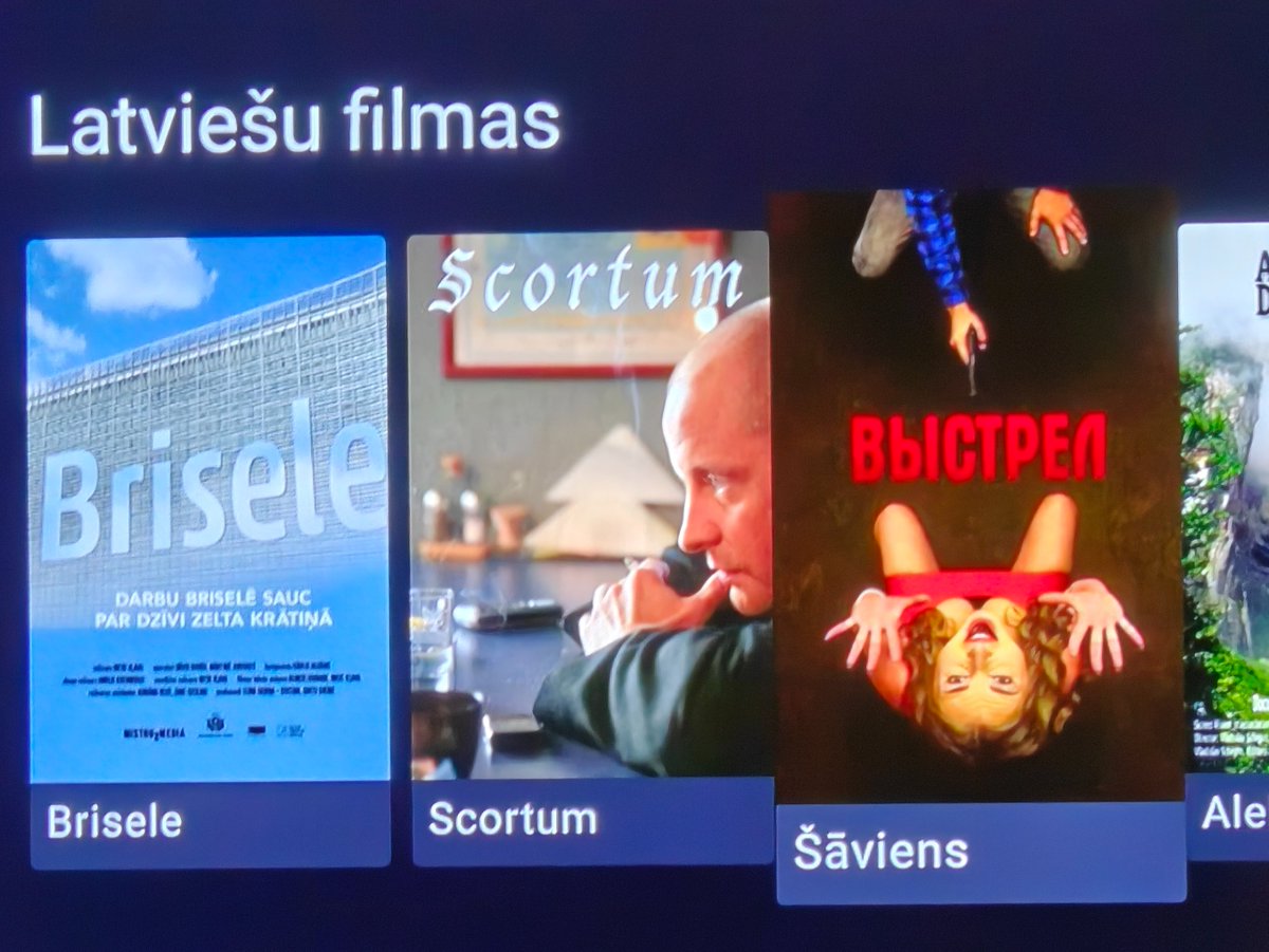 Lieliskās latviešu filmas. Tas nekas, ka pat nav latviski. <a href="/mans_tet/">Tet</a> esiet, lūdzu, tik labi un pārčekojiet 2x savu listo! Nav tā, ka mums pietrūktu krievu mēsli...