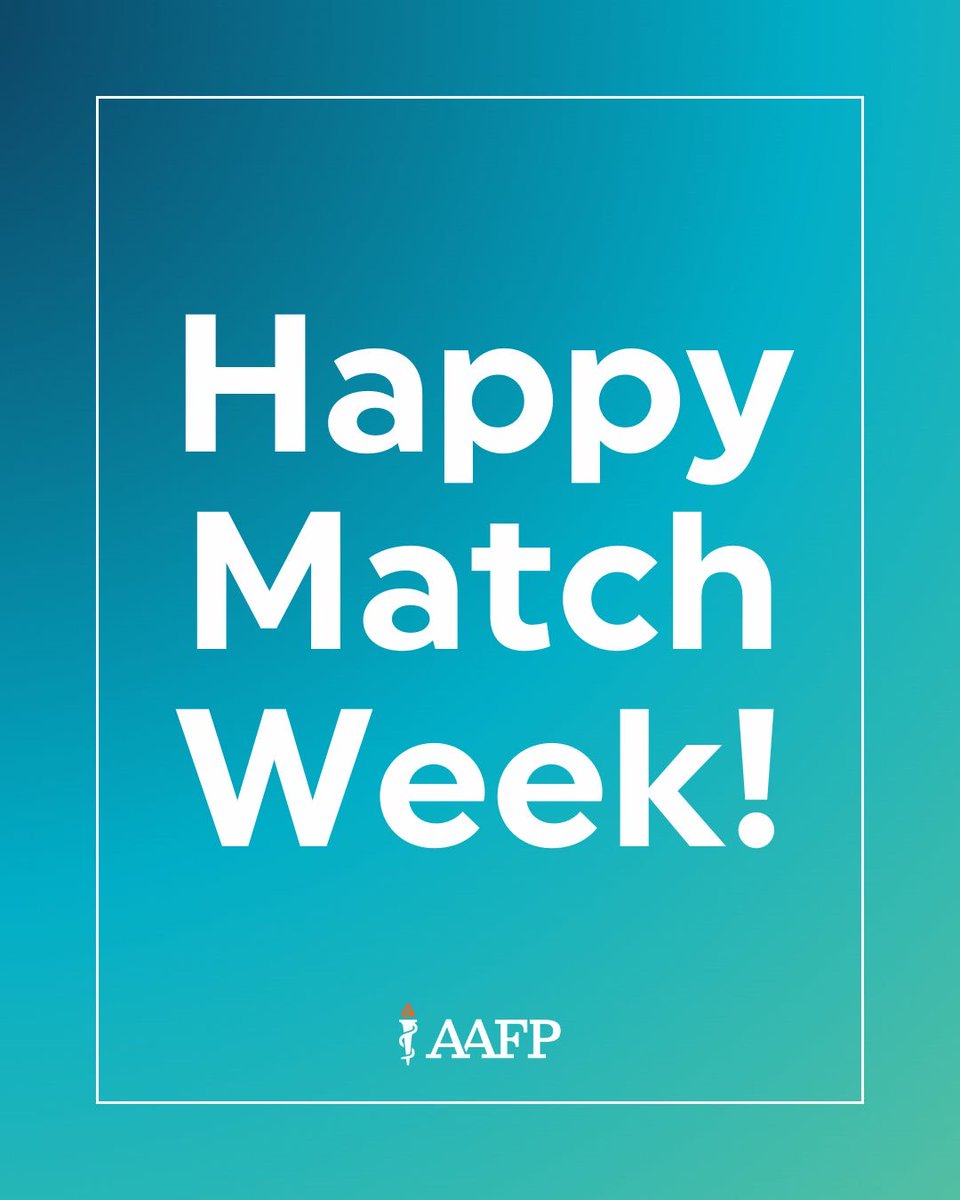 Happy #Match2025! Later this week, medical students across the country will join the #FMRevolution. To our newest residents, don't forget to take time to celebrate all your accomplishments. You did it! Congratulations! So Proud!