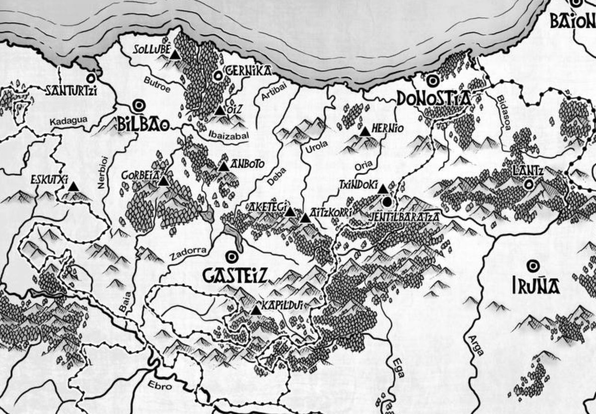 Pues no está quedando mal el mapa para Eskubeltz…