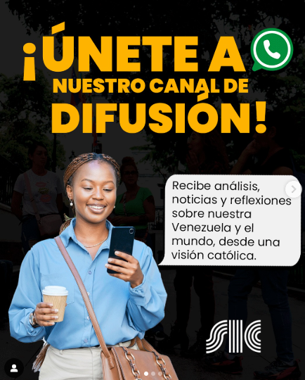 jonchoperez's tweet photo. Les invito a unirse al canal de difusión de @revista_sic un espacio para compartir noticias, artículos y reflexiones sobre Venezuela y el mundo, desde una visión católica. https://t.co/KNV0y3VVEn