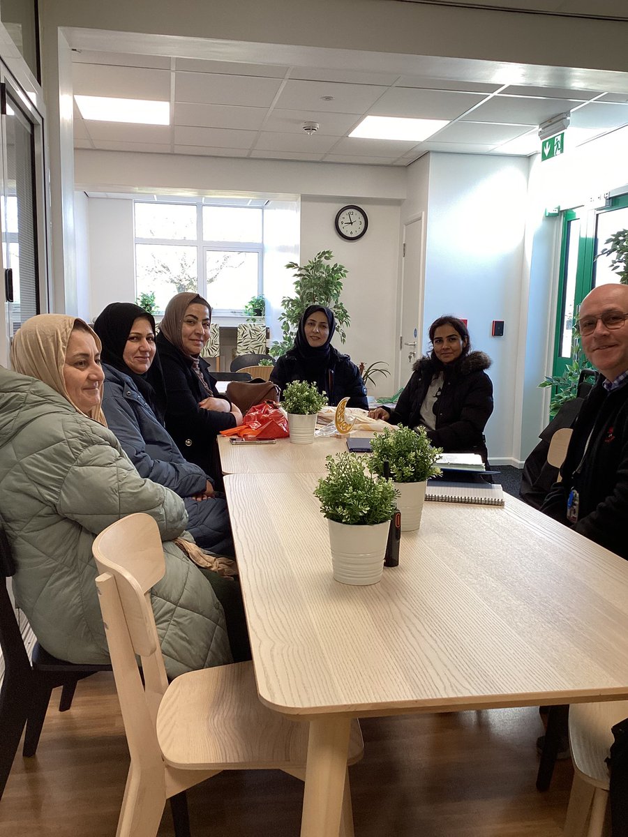 An exciting meeting with some of our Muslim families as we prepare for our Eid celebrations. #FACEteam