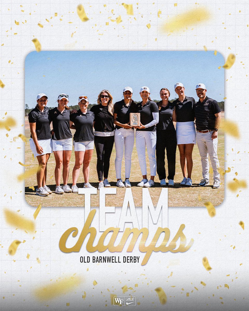 WakeWGolf's tweet image. Deacon dub at the Derby 🥳