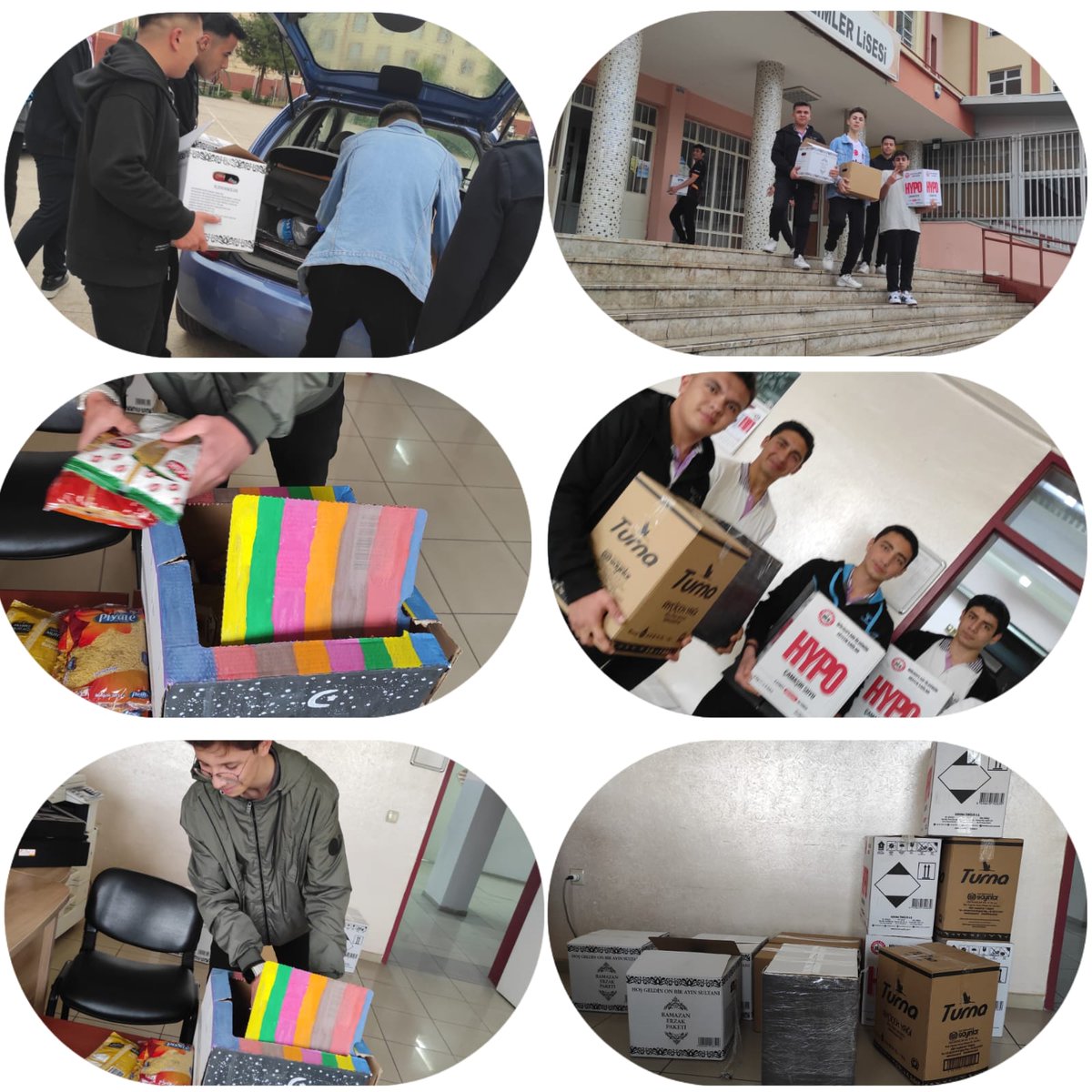 nsblmeclis's tweet photo. Okulumuz "İyilik Heybemde"projesi kapsamında ihtiyaç sahibi ailelere çeşitli yardımlarda bulundu.Emeği geçen öğretmenlerimiz Büşra GÜRDAL ile Hüseyin KÖSOĞLU'na ve destekte bulunan tüm öğrencilerimize teşekkür ederiz @AliSahin501 @erdalkilinc27 @Cgnde @Hkendrc @meb_dinogretimi https://t.co/fsSqVcPtDe