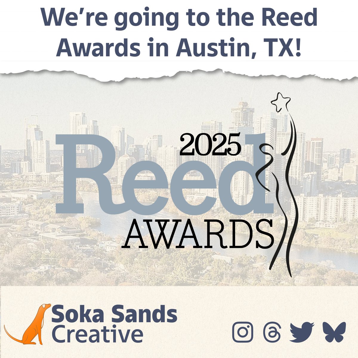 SokaSands's tweet image. Event season is underway and Soka Sands Creative is on the move ⬅️
Come say hi at the Reed Awards this week, and DM us to learn more about how you can build a powerful website and digital presence using our campaign tools 🐕
sokasandscreative.com