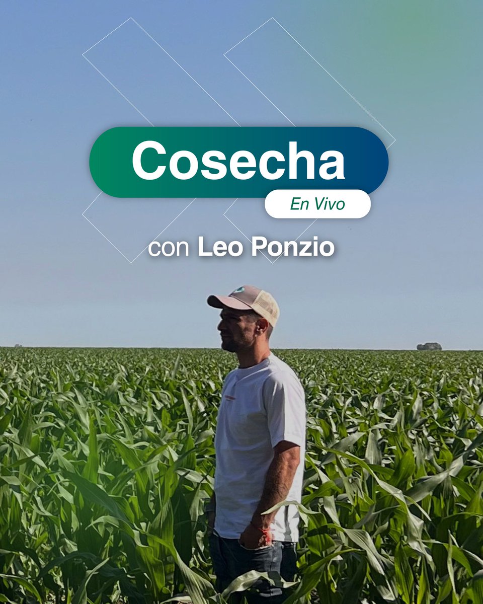 ¿Listos para ver el rinde NK? 🌽
Sumate al streaming en vivo junto a <a href="/LeoPonzio_ok/">Leonardo Ponzio</a> desde Las Rosas.

📅  Agendate la fecha:
Miércoles 26 de marzo a las 17 horas.

📌 Contará con la participación de @newhollandarg y será transmitido por <a href="/agrotvcomar/">Agro Tv</a> y <a href="/agrositio/">Agrositio</a>.

¡Te esperamos!