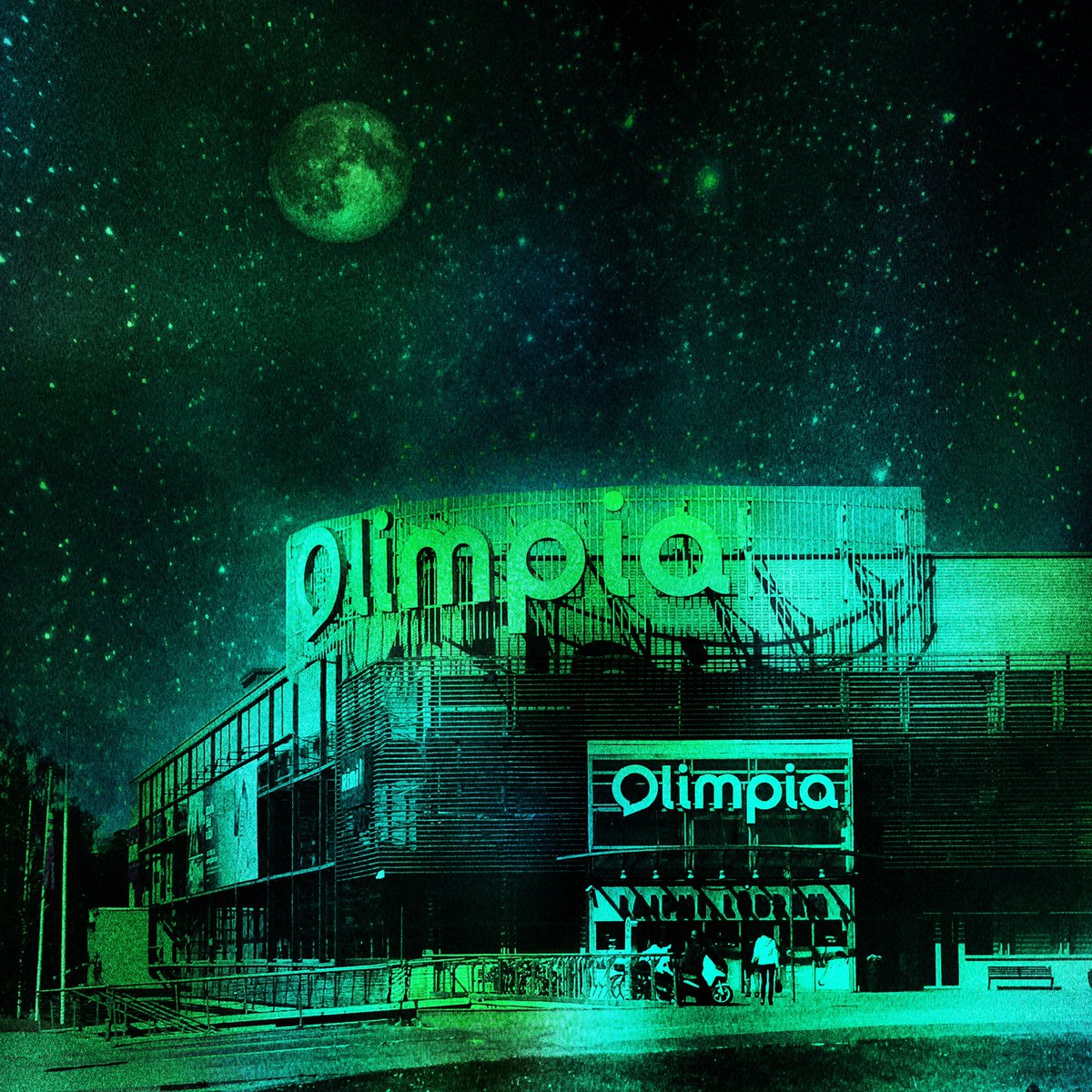 the QUEEN OF THE NIGHT is coming
the GREEN MOON ir rising
DZEJAS PUSNAKTS is coming to OLIMPIA